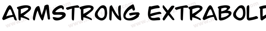 Armstrong Extrabold超字体转换